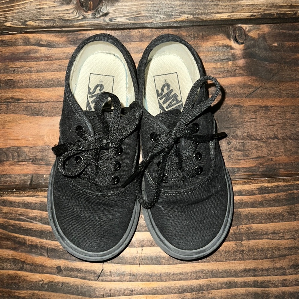 Black Toddler Vans
